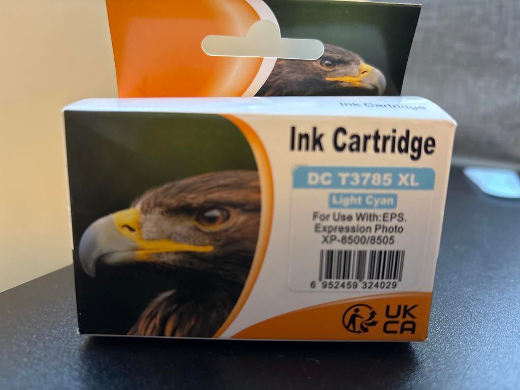 DC T3785 XL Light Cyan Inktcartridge voor Epson, Ophalen of Verzenden, Nieuw, Cartridge