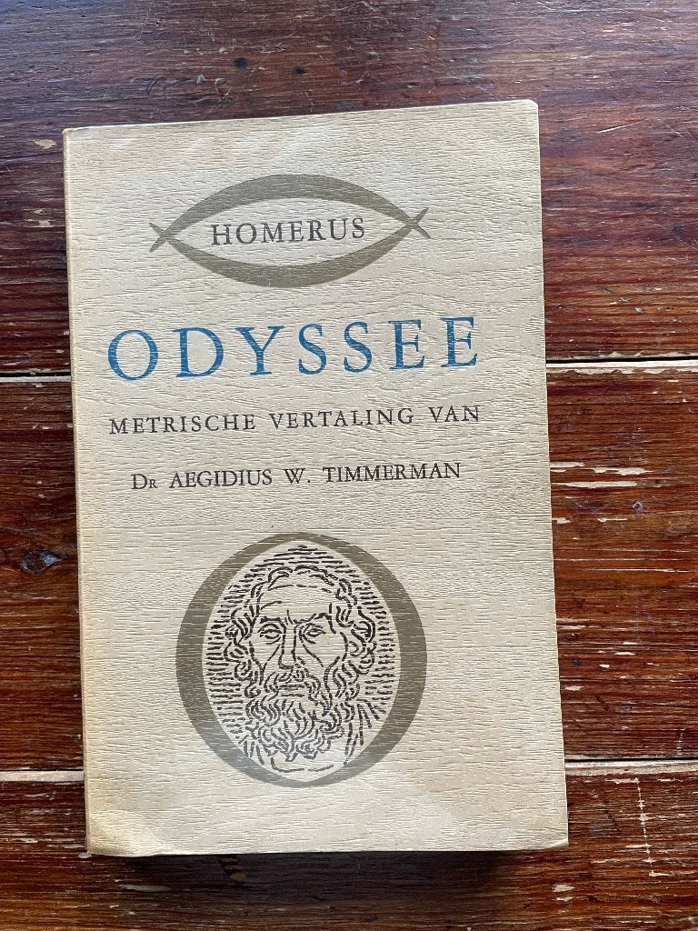 Homerus Odyssee metrische vertaling vijfde druk, Ophalen of Verzenden, Gelezen, Homerus, Europa overig