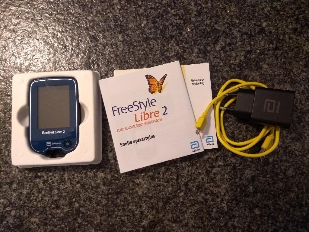 FreeStyle Libre 2 scanner compleet, Ophalen of Verzenden, Zo goed als nieuw