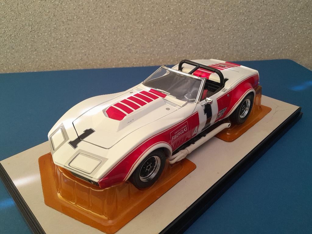 1:18 Carousel 1 Chevrolet Corvette #1, SCCA Champion 1969, Ophalen of Verzenden, Zo goed als nieuw, Auto, Overige merken
