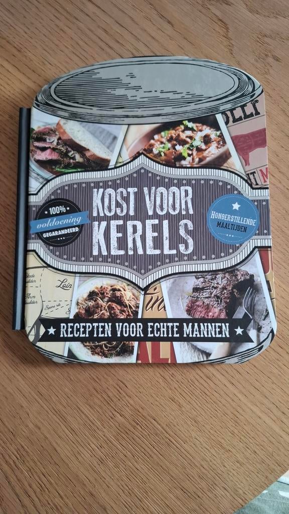 Kookboek mannen Kost voor Kerels Vaderdag, Ophalen of Verzenden, Gelezen
