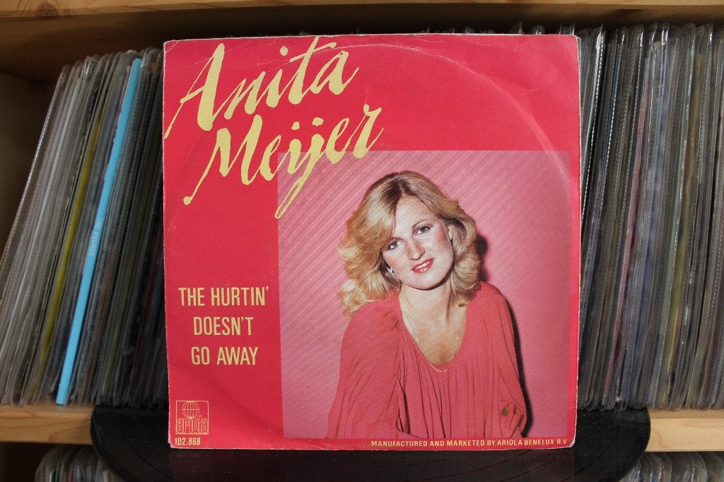 7" Single Anita Meijer - The Hurtin' Doesn't Go Away / You, Gebruikt, Verzenden, 7 inch, Pop