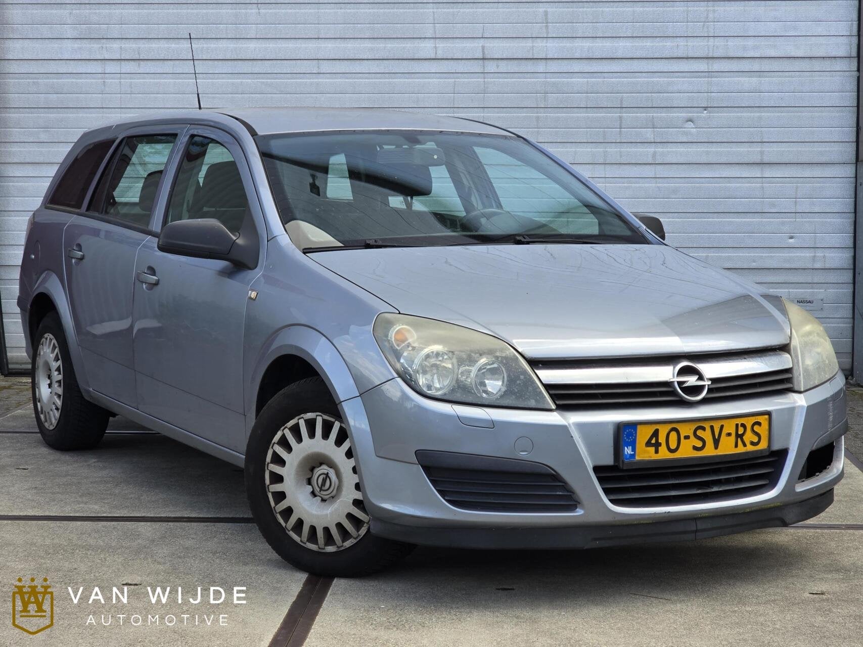 OPEL ASTRA WAGON 1.4 BENZINE|AIRCO|CRUISE|GOEDKOOP!, Auto's, Voorwielaandrijving, Stof, Gebruikt, Zwart