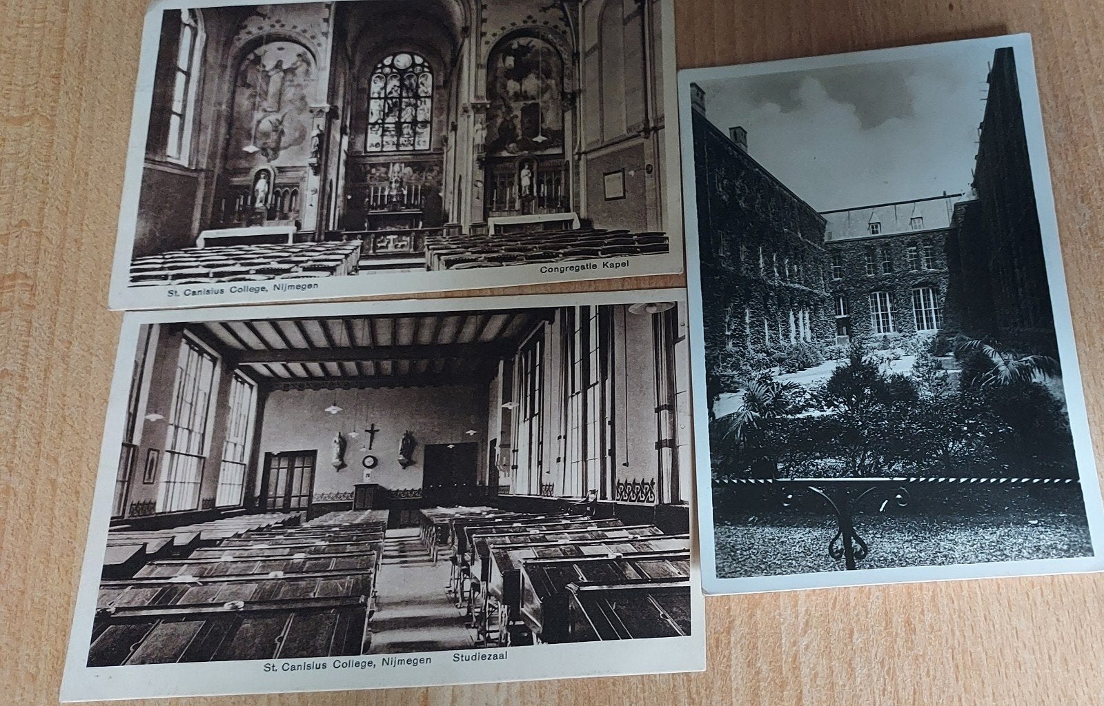 st.Canisius College Nijmegen. 3x, Ophalen of Verzenden, 1920 tot 1940, Gelopen, Gelderland