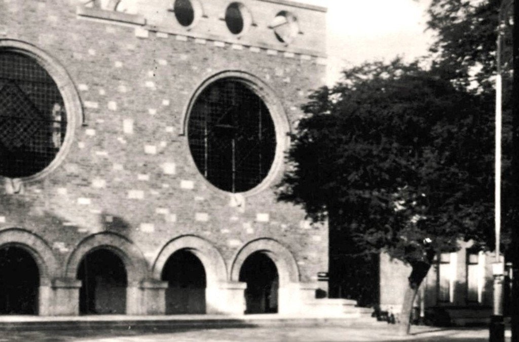 969057	Enschede	RK St Jacobuskerk	Nette kaart onbeschreven, Ophalen of Verzenden, 1920 tot 1940, Ongelopen, Overijssel