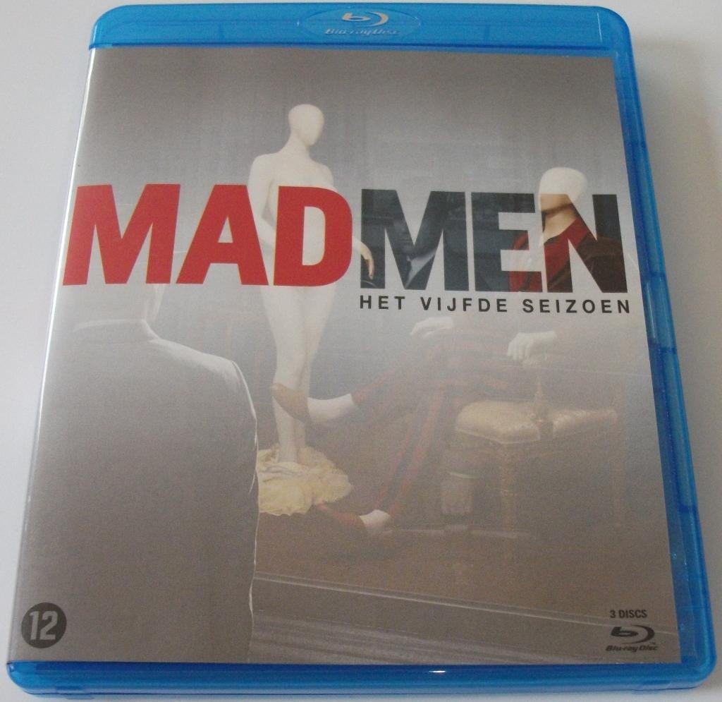 Blu-Ray *** MAD MEN *** 3-Disc Boxset Seizoen 5, Cd's en Dvd's, Blu-ray, Zo goed als nieuw, Tv en Series, Boxset, Ophalen of Verzenden