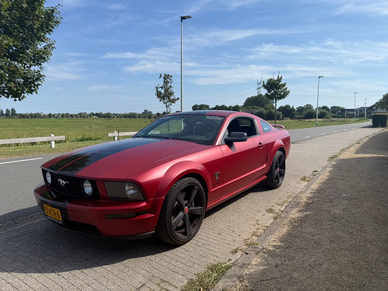 Ford Mustang GT met veel extra’s, Automaat, 8 cilinders, 4 stoelen, Mustang