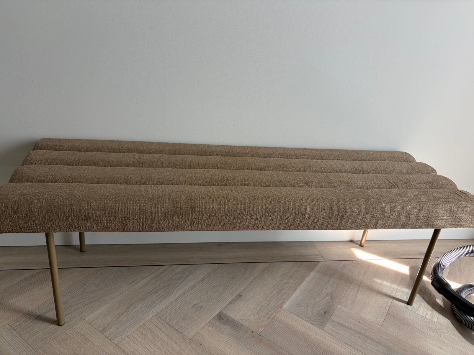 Eetbankje karwei beige, Ophalen