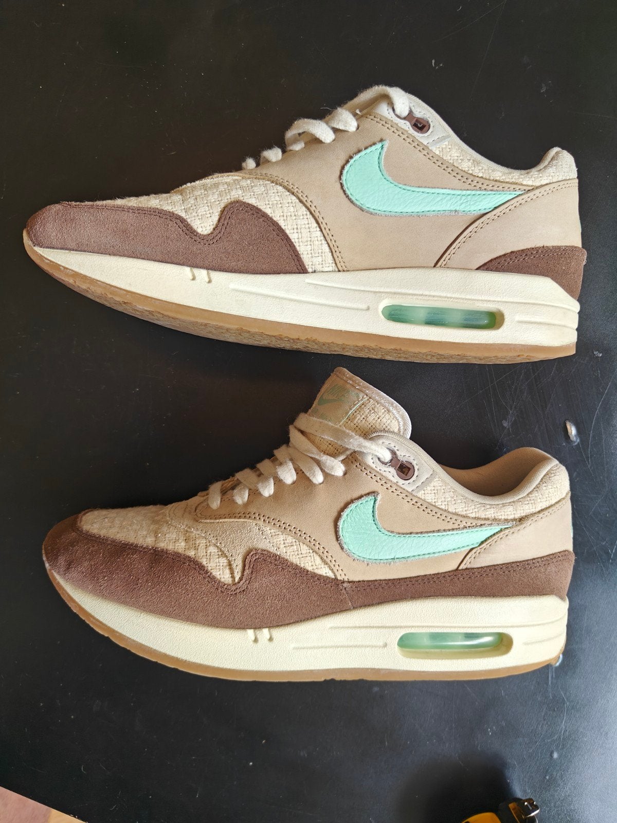nike air max 1 premium creme hemp special edition, Nike air max, Overige kleuren, Sportschoenen, Ophalen of Verzenden