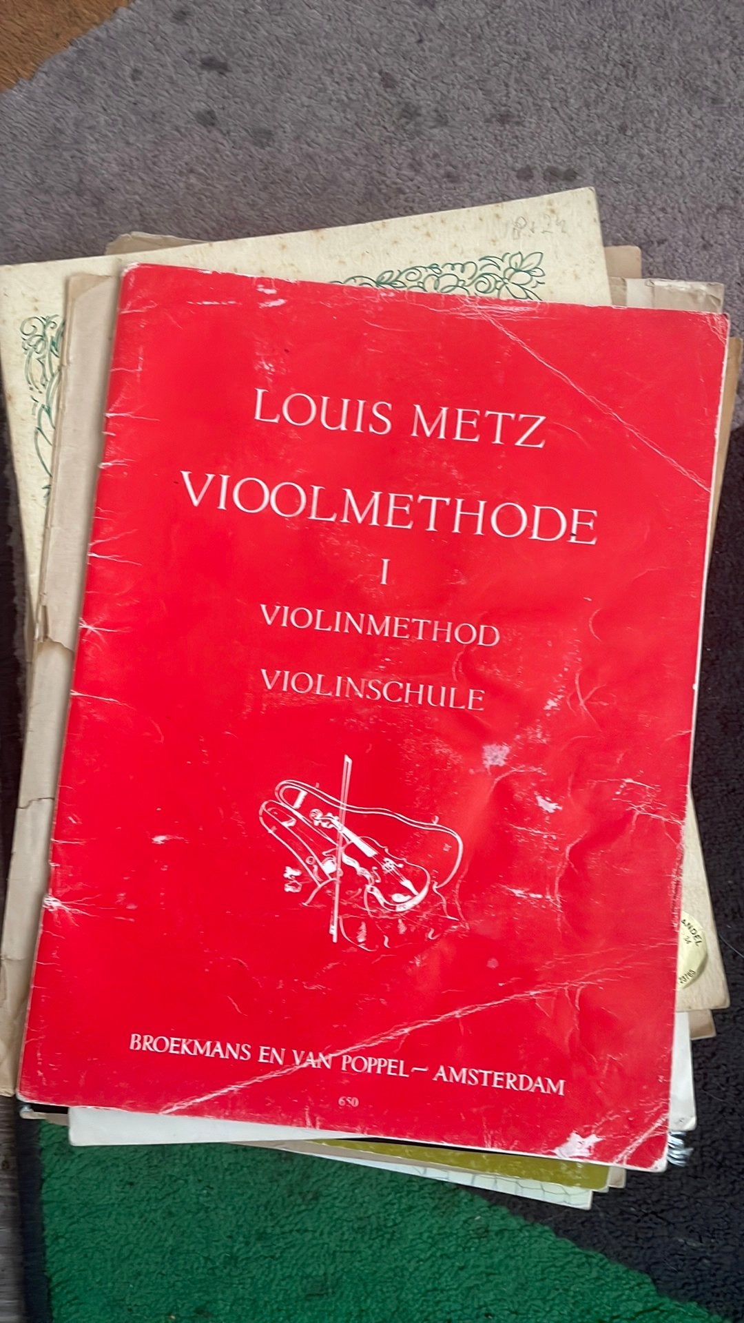 Stapel Muziek Partituren, Ophalen, Gebruikt, Klassiek, Les of Cursus