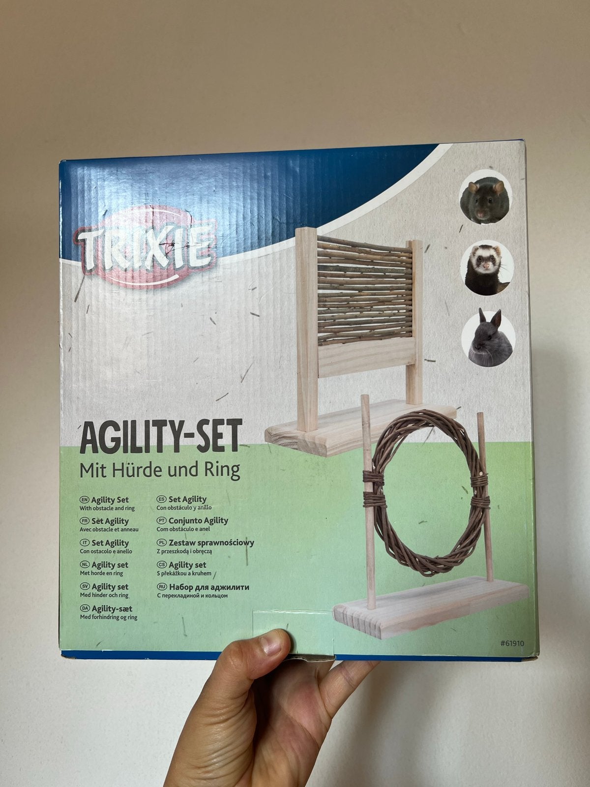 Trixie agility / hindernissen set knaagdier, Ophalen of Verzenden, Zo goed als nieuw, Speelgoed