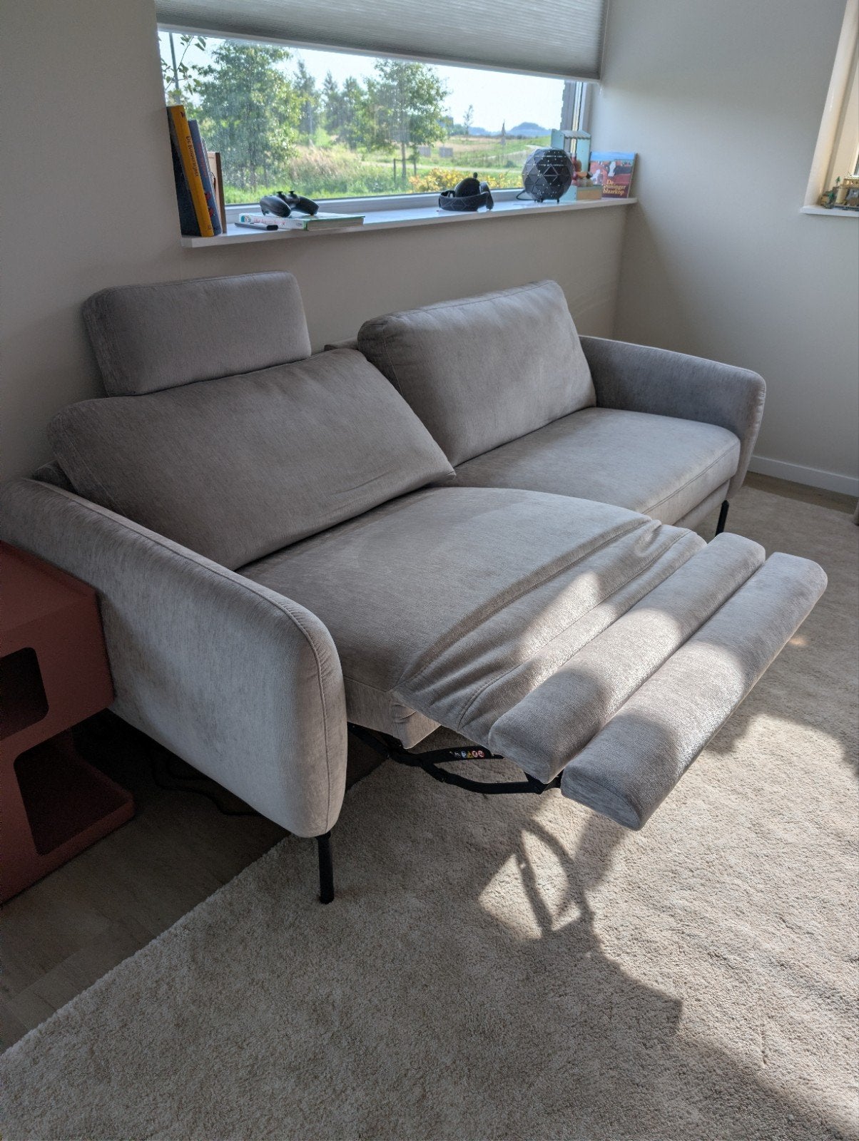 <1 jaar oud: 3,5 zits Trendhopper met relaxfunctie, €2366, Ophalen, Modern, Comfort, Driepersoons, 75 tot 100 cm