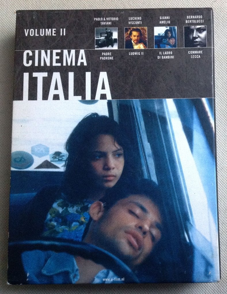 Cinema Italia Taviani Visconti Amelio Bertolucci 4DVD, Gebruikt, Vanaf 16 jaar, Verzenden, Nederlands