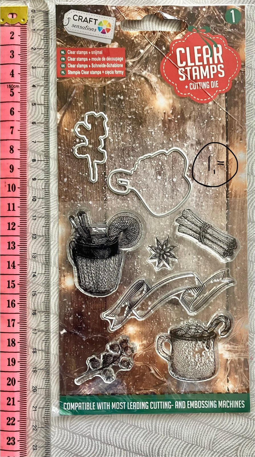 Stempels en Snijmallen nw, Ophalen of Verzenden, Nieuw, Clearstamp
