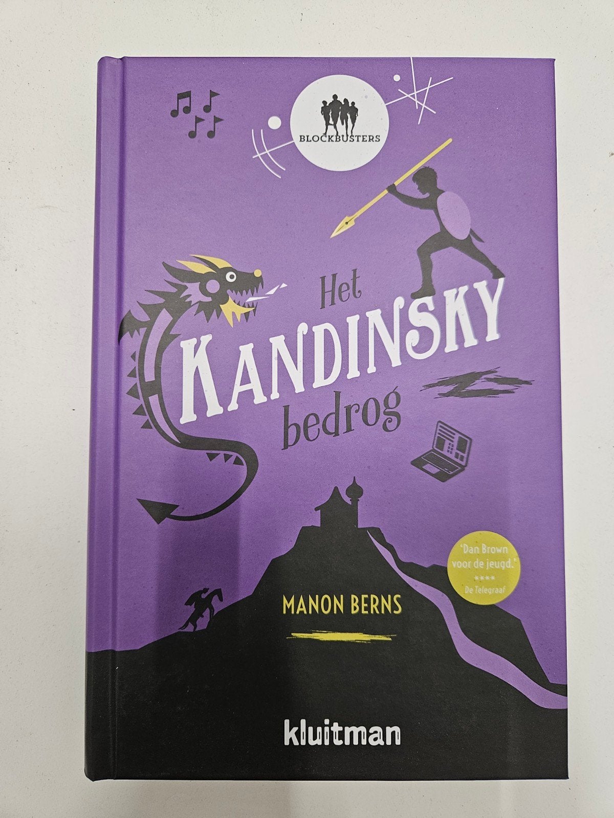 Manon Berns - Het Kandinsky bedrog, Ophalen of Verzenden, Zo goed als nieuw, Manon Berns