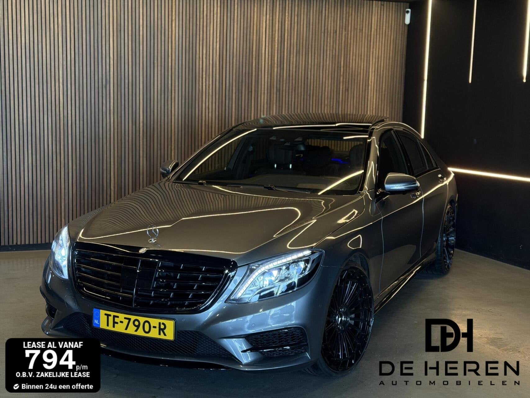 Mercedes S-klasse 500 4Matic Prestige Plus|Pano|22"|Chaffeur, Auto's, Dealer onderhouden, Gebruikt, Bedrijf, Vierwielaandrijving