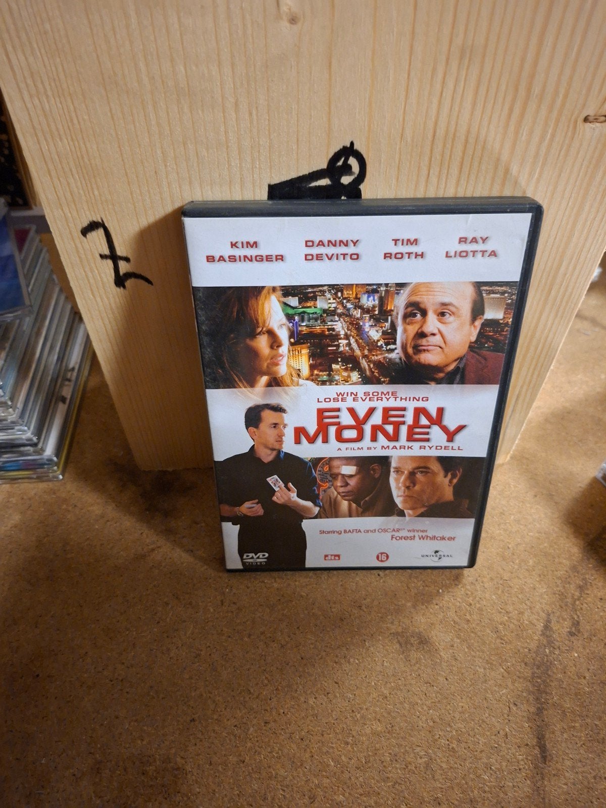 Even Money DVD - Kim Basinger, Danny DeVito, Vanaf 16 jaar, Ophalen of Verzenden, Inclusief doosje, Gebruikt
