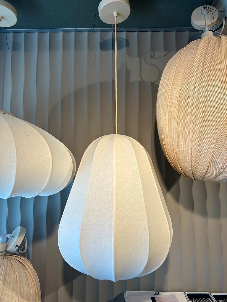 linnen hanglamp, Ophalen, Zo goed als nieuw, Textiel, Japandi