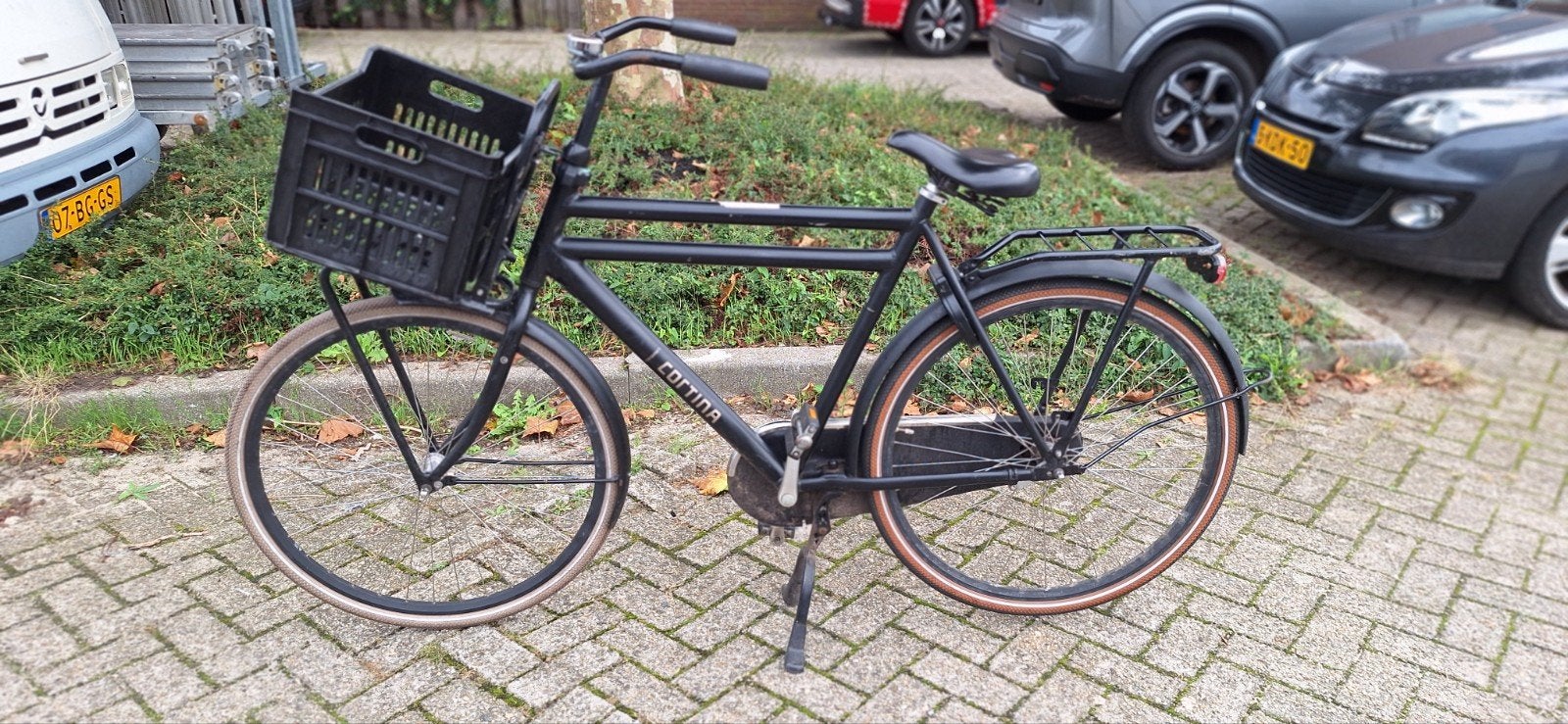 Herenfiets Cortina, Ophalen, Gebruikt