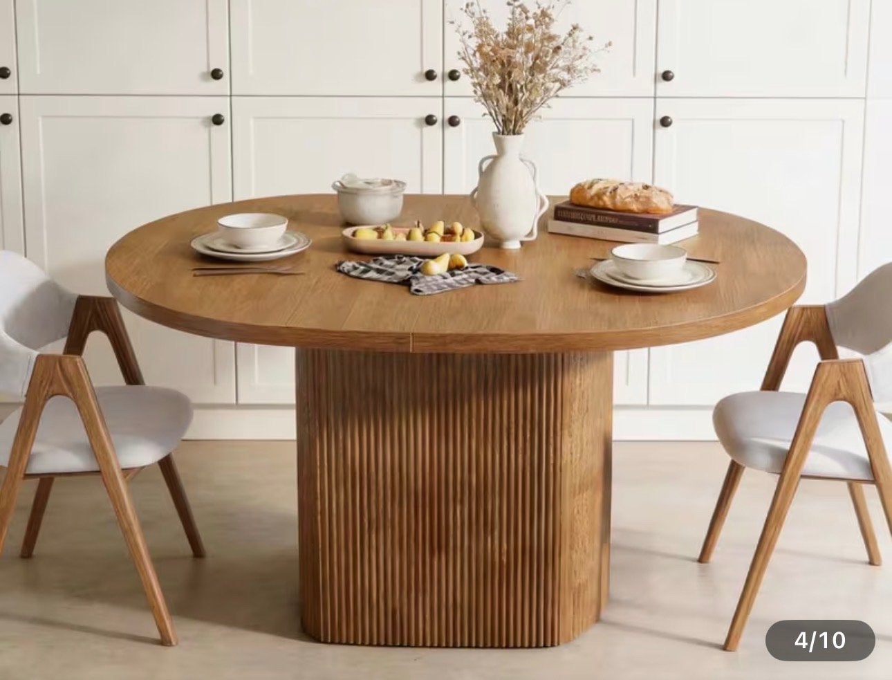 Nieuwe houten eettafel - Ovaal - Nog in doos!, Ophalen, 100 tot 150 cm, Nieuw, 50 tot 100 cm