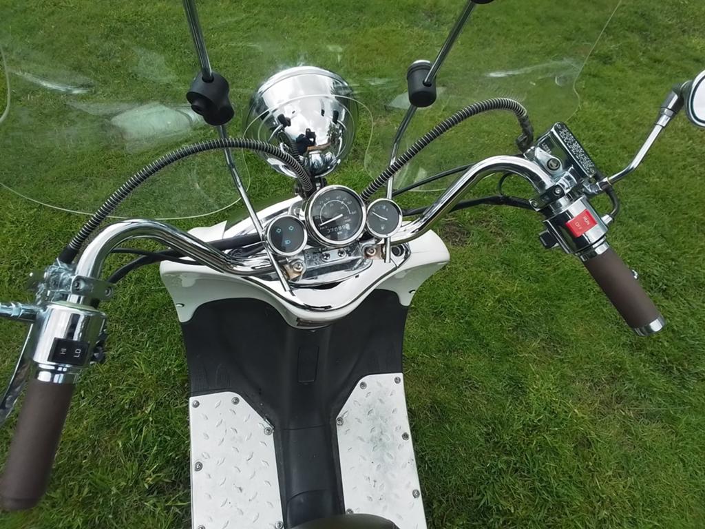Mooie Senzo Grande Retro scooter, Overige merken, Ophalen of Verzenden, Zo goed als nieuw, Benzine