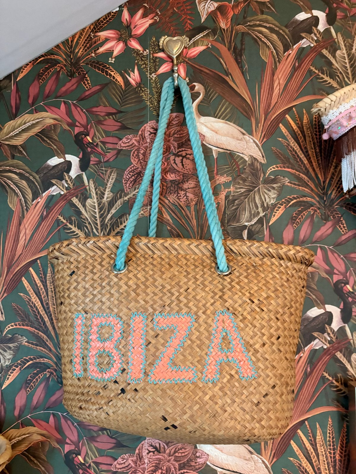 Ibiza strandtas - Stijlvol en ruim voor de zomer!, Ophalen of Verzenden, Zo goed als nieuw, Beige, Shopper