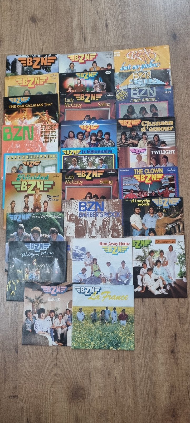 partij singles BZN palingpop, Cd's en Dvd's, Ophalen of Verzenden