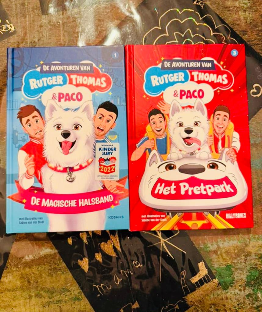 De Avonturen van Rutger, Thomas & Paco 2 boeken, Ophalen, Zo goed als nieuw, Fictie algemeen