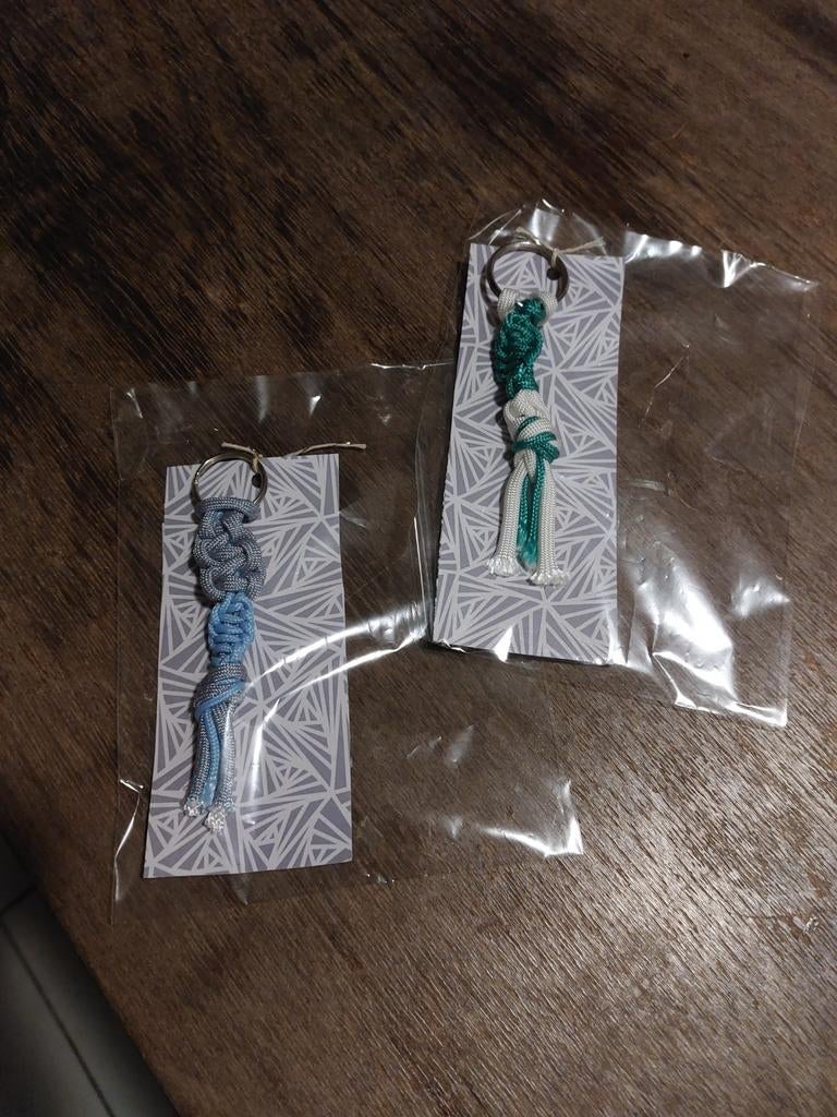 2 Nieuwe Sleutelhangers - Handgemaakt, Ophalen of Verzenden, Nieuw
