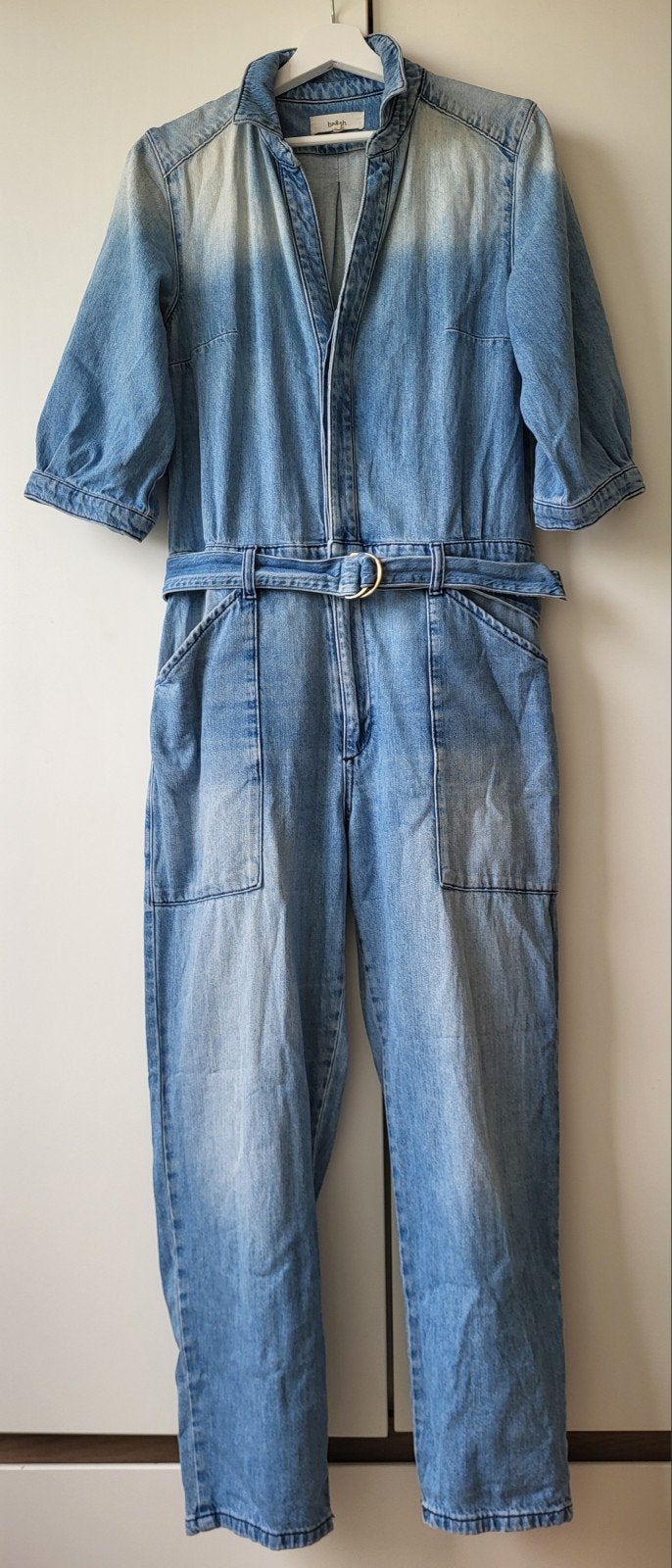 Bash spijker jumpsuit in maat 36 of kleine 38 in topstaat, Bellerose, Blauw, Ophalen of Verzenden, Zo goed als nieuw