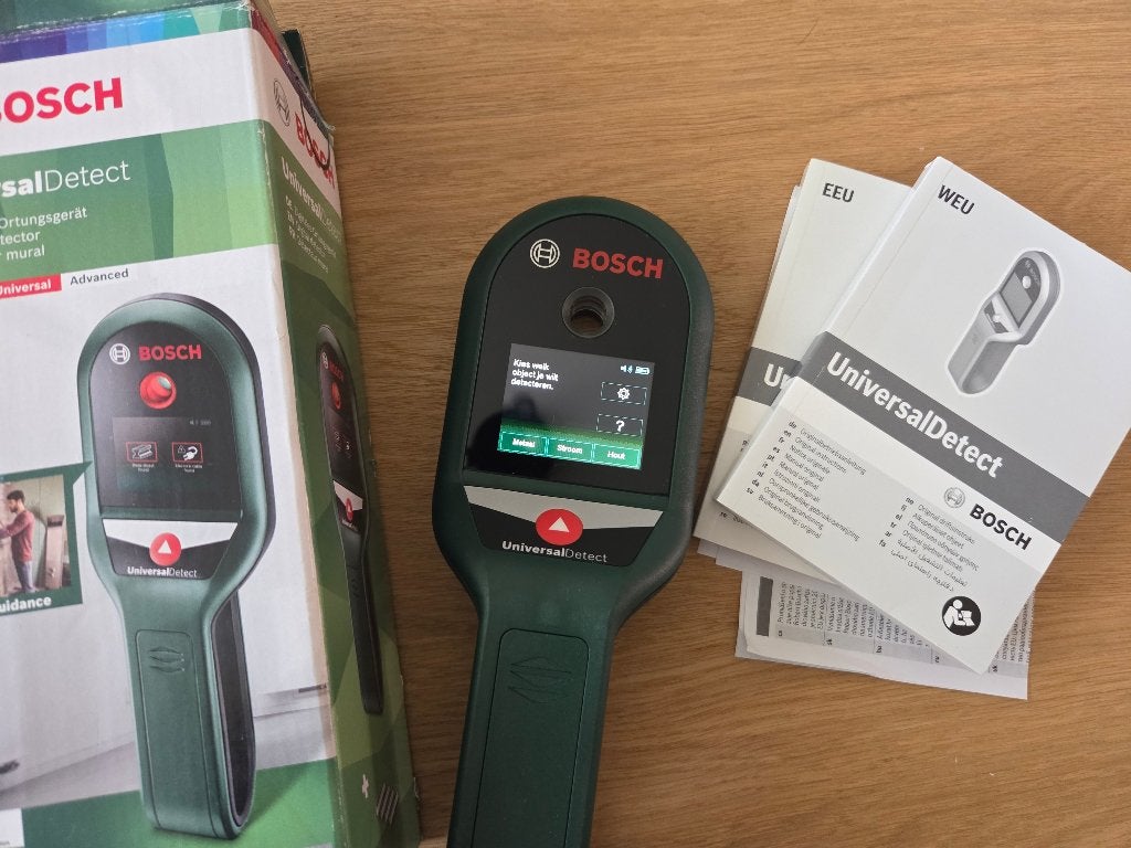 Bosch UniversalDetect leidingzoeker, Ophalen of Verzenden, Zo goed als nieuw, Elektriciteit