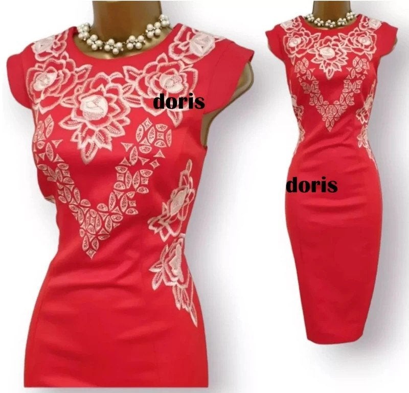 jurk Karen Millen maat 10/38 oksel tot oksel 42 rek 45 cm, Maat 38/40 (M), Karen Millen, Ophalen of Verzenden, Zo goed als nieuw