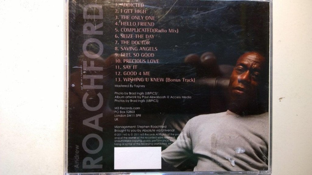 Andrew Roachford - Addictive, Ophalen of Verzenden, Zo goed als nieuw, Poprock