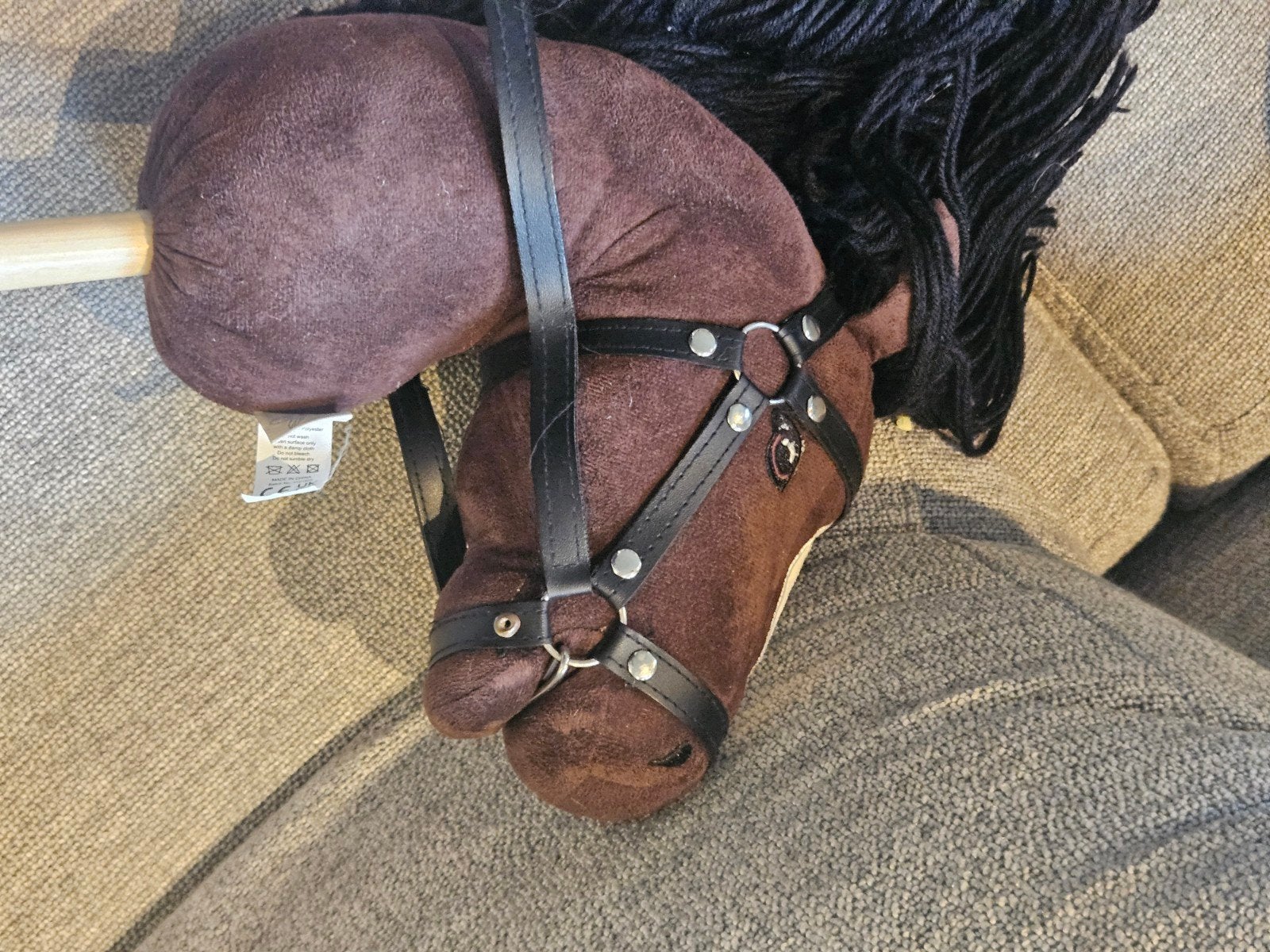Hobbyhorse van By Astrup - Bruin met hoofdstel, Ophalen of Verzenden, Gebruikt, Jongen of Meisje