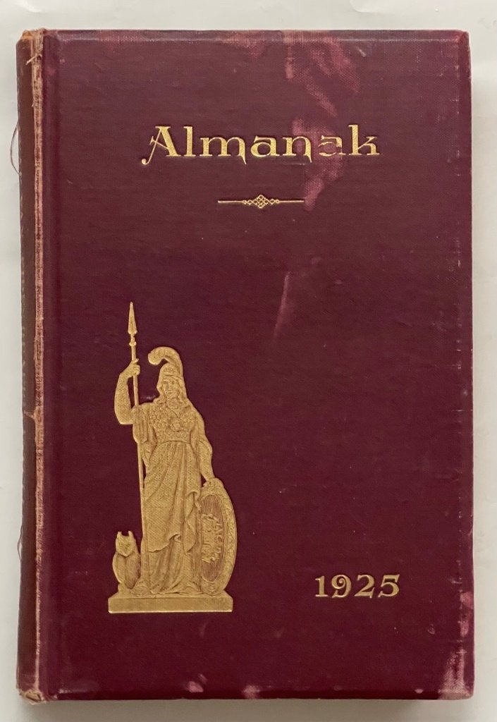 Almanak Fides Quaerit Intellectum, Kampen 1925, Boeken, Geschiedenis | Vaderland, Diverse auteurs, Ophalen of Verzenden, 20e eeuw of later