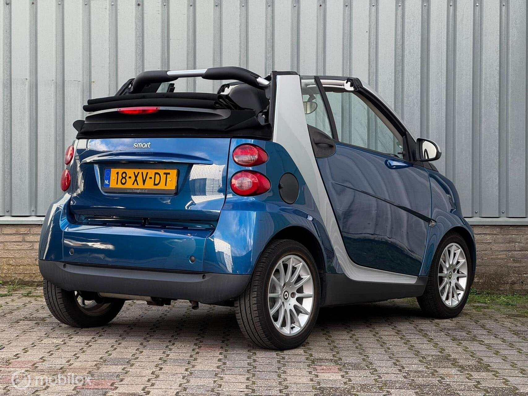 Smart fortwo cabrio 1.0 Passion | AUT | Airco | CarPlay, Auto's, Automaat, Origineel Nederlands, Bedrijf, Grijs