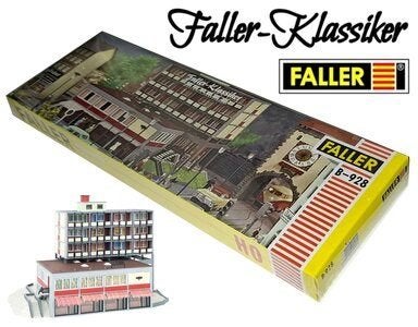 FALLER B-928 MODERN BANKGEBOUW (FALLER-KLASSIKER) 1:87, Overige merken, Verzenden, Gelijkstroom of Wisselstroom, Brug, Tunnel of Gebouw