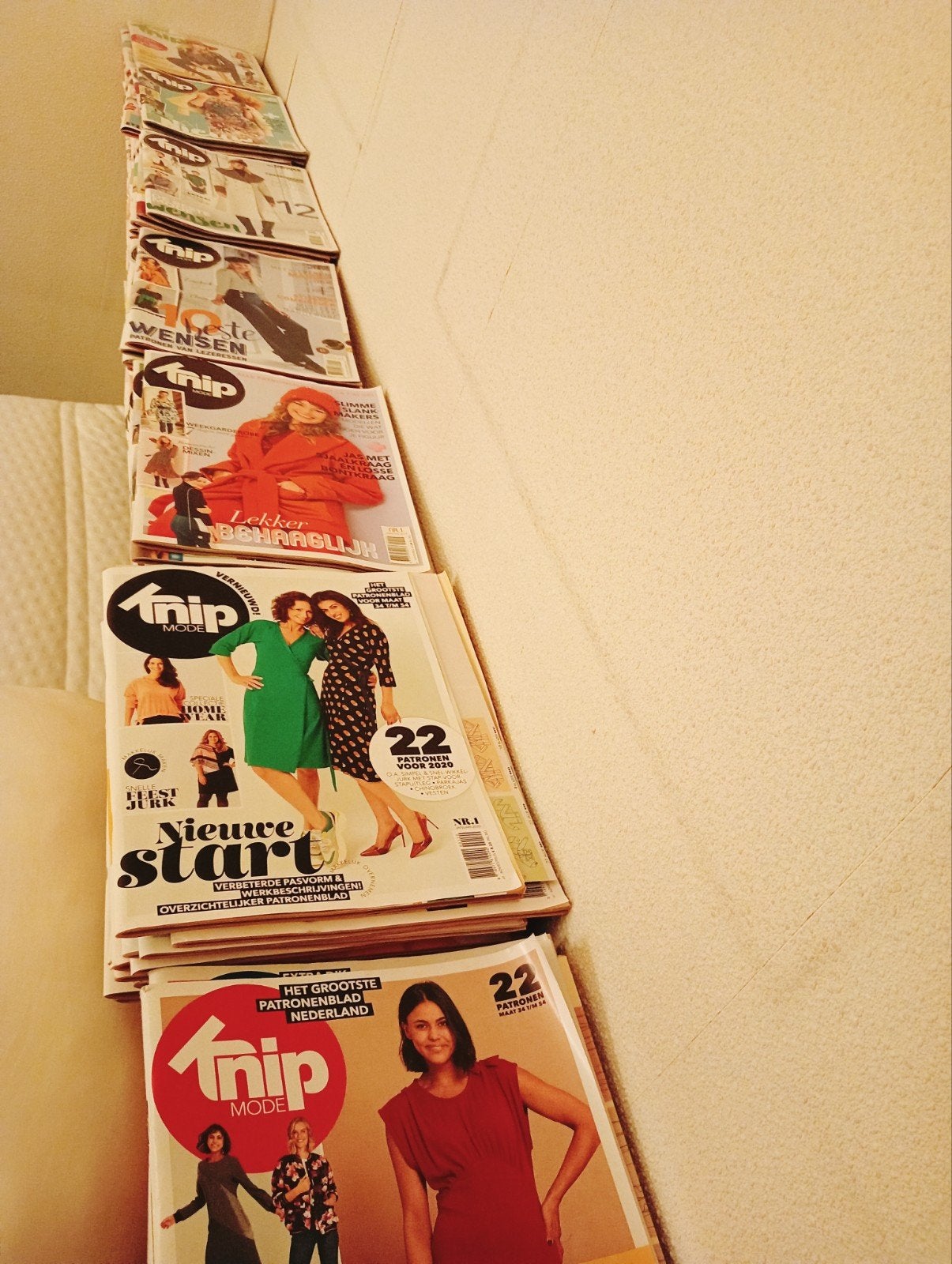 Tijdschrift KNIP 2015 - 2021, Ophalen, Gebruikt, Knoop of Knopen