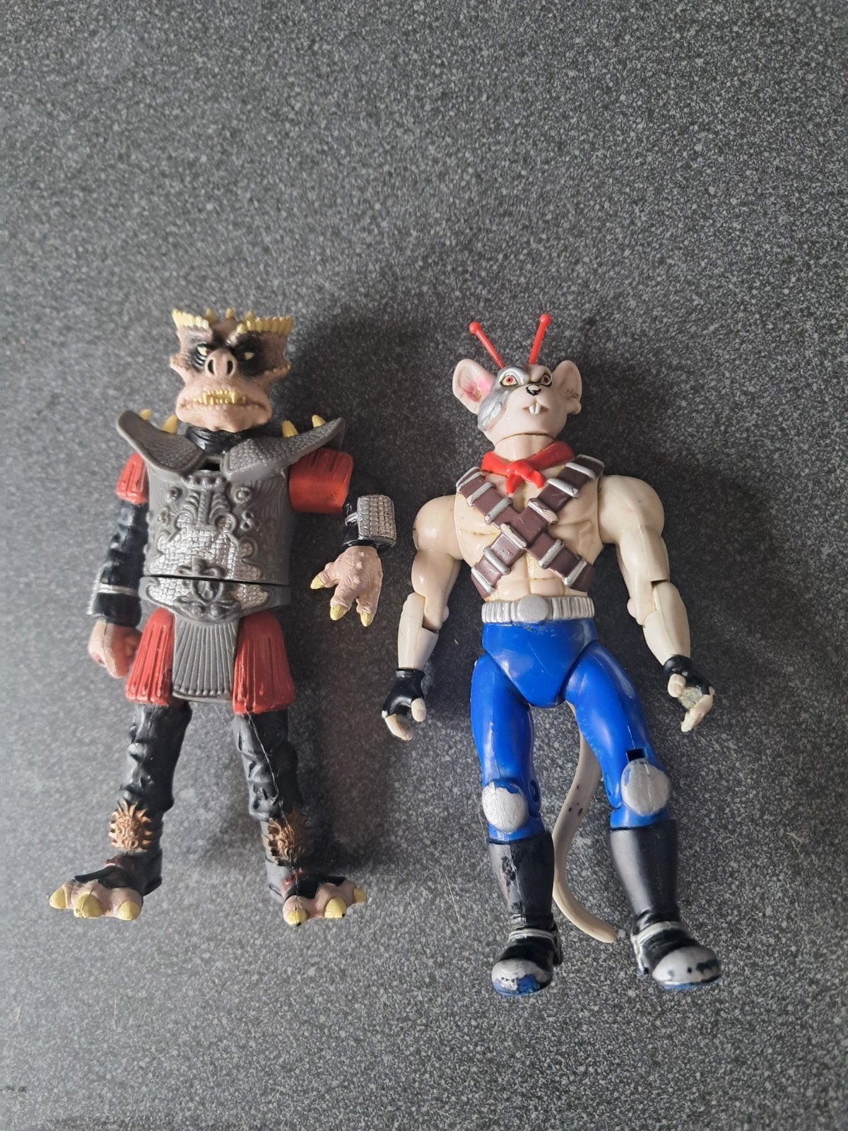 biker mice from mars vintage en land of the lost poppetjes, Ophalen of Verzenden, Gebruikt