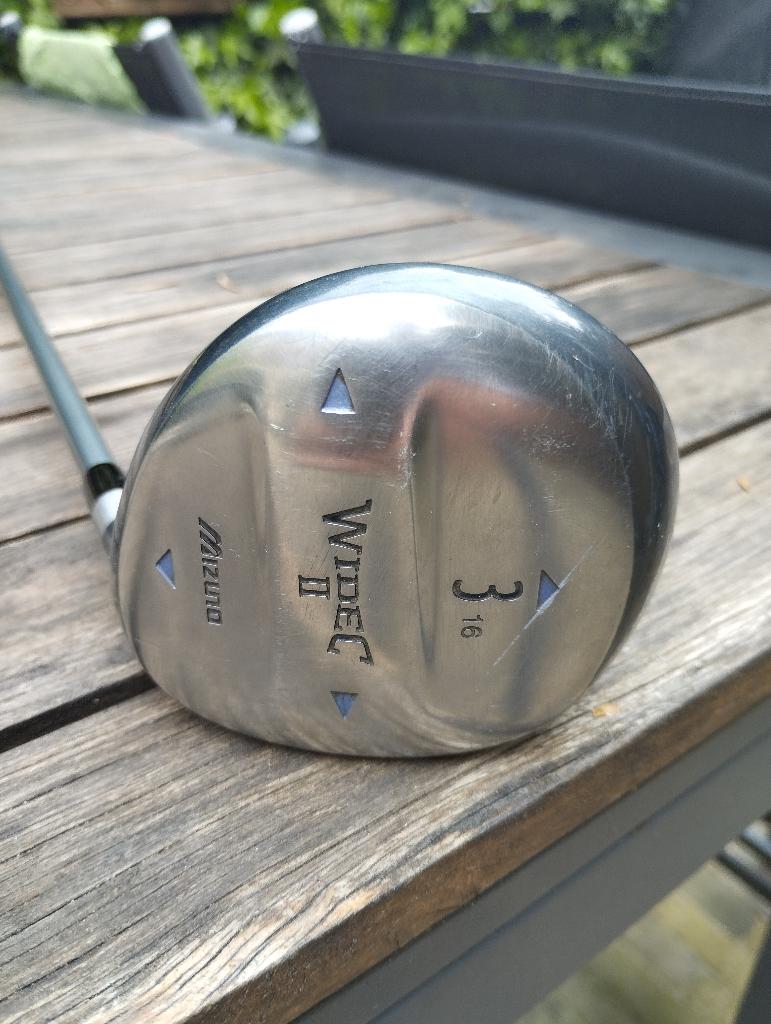 Mizuno Widec II 3 wood, Ophalen, Gebruikt, Club, Mizuno