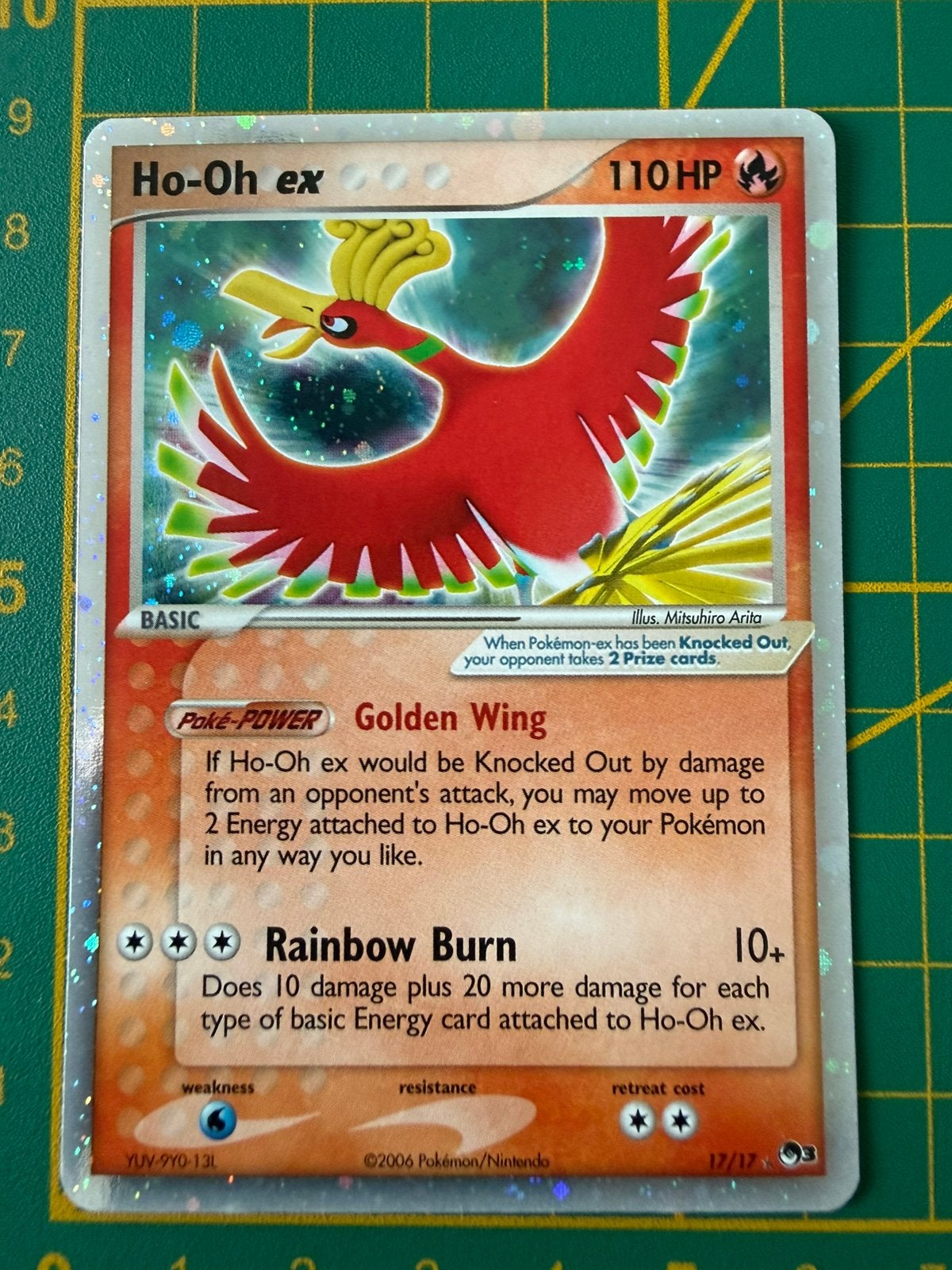 Original Vintage Pokemon Ho Oh EX Holo - Ultra Rare State, Ophalen of Verzenden, Nieuw