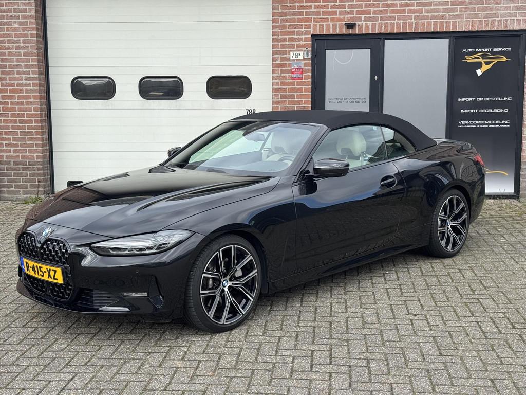 BMW 4-serie Cabrio 430i High Executive Ambiente, Air Collar, Auto's, Automaat, 1998 cc, Achterwielaandrijving, Gebruikt