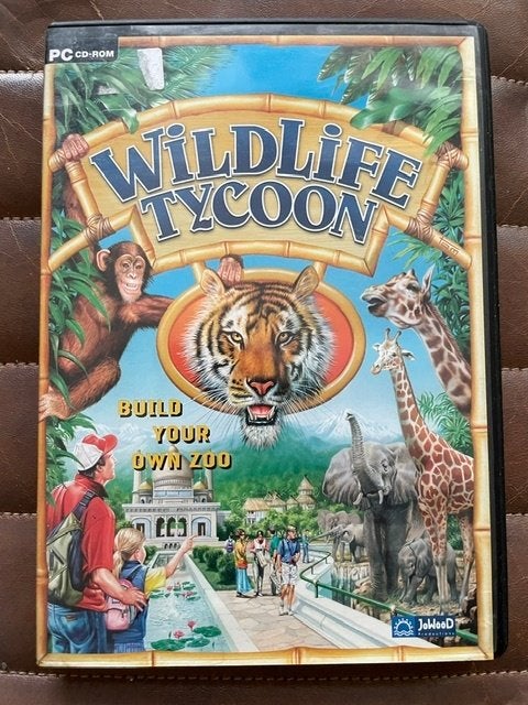 Wildlife Tycoon PC CD-ROM Spel - Bouw je eigen dierentuin, Gebruikt, 1 speler, Ophalen of Verzenden, Vanaf 3 jaar