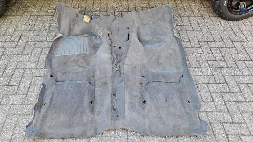 Tapijt vloerbedekking grijs antraciet BMW 3 serie E30 cabrio, Auto-onderdelen, Ophalen, Gebruikt, -, -