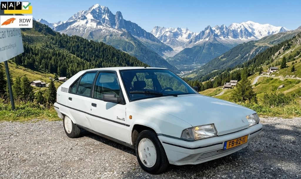 Citroën BX 1.4 I Deauville U9 1992 Wit NIEUWE D-RIEM!!, Voorwielaandrijving, 4 cilinders, BX, Wit
