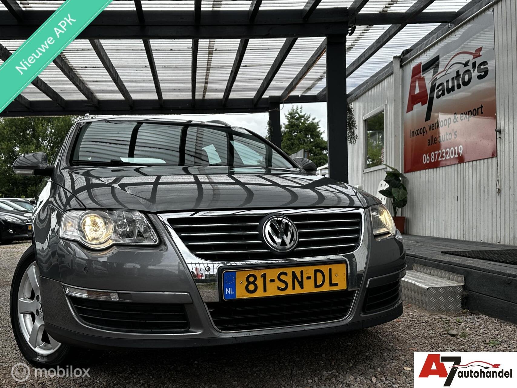 Volkswagen Passat Variant 2.0 FSI Nieuwe APK/Automaat//Airco, Gebruikt, 4 cilinders, Euro 4, Zilver of Grijs