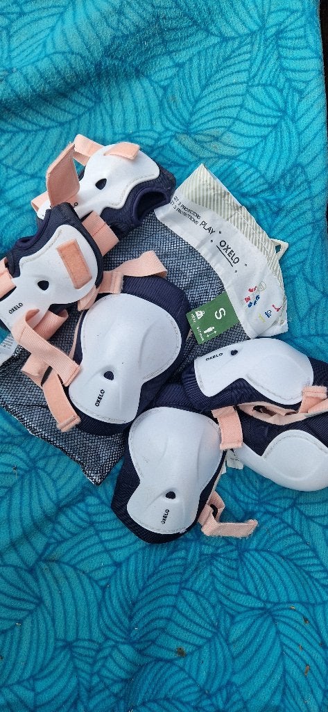 Complete set valbescherming skeelers of rolschaatsen, Sport en Fitness, Skeelers, Ophalen, Gebruikt, Kinderen, Bescherming