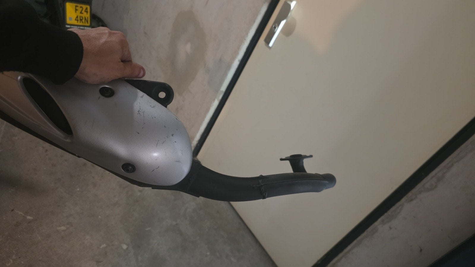 Sito Plus uitlaat voor Peugeot (horizontaal) met prob!, Fietsen en Brommers, Brommeronderdelen | Scooters, Ophalen of Verzenden