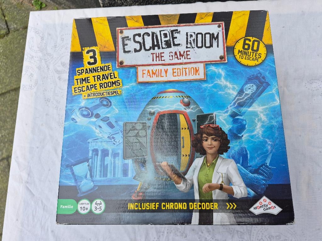Escape Room, Woordenspel, SanQuest etc,, Ophalen, Identity Games, Zo goed als nieuw, Een of twee spelers