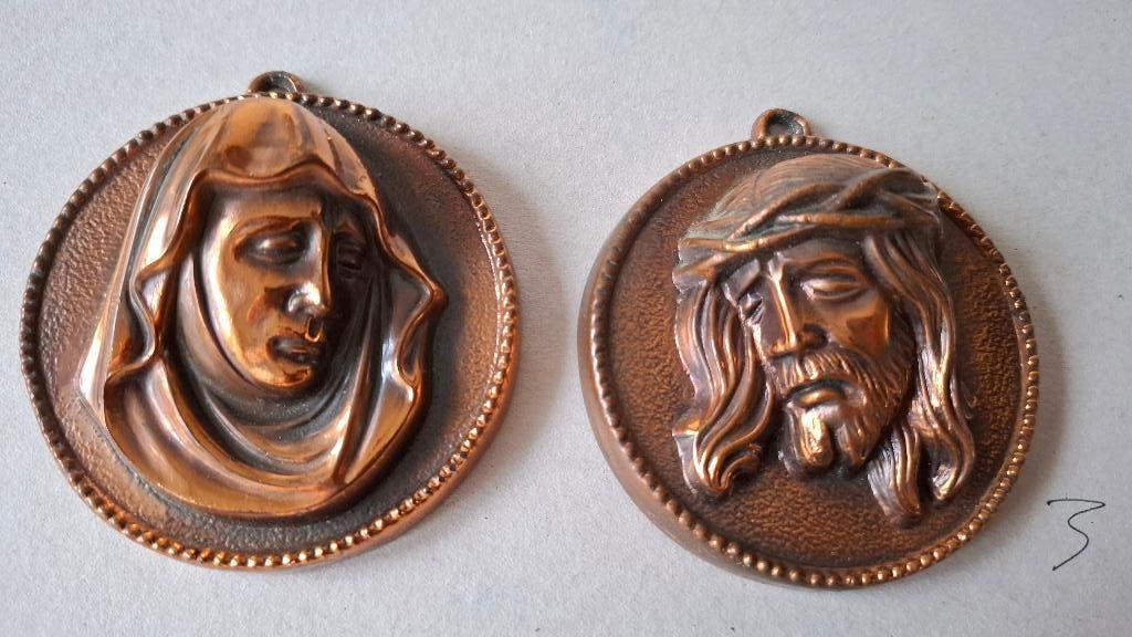jezus en maria 1900, Ophalen of Verzenden
